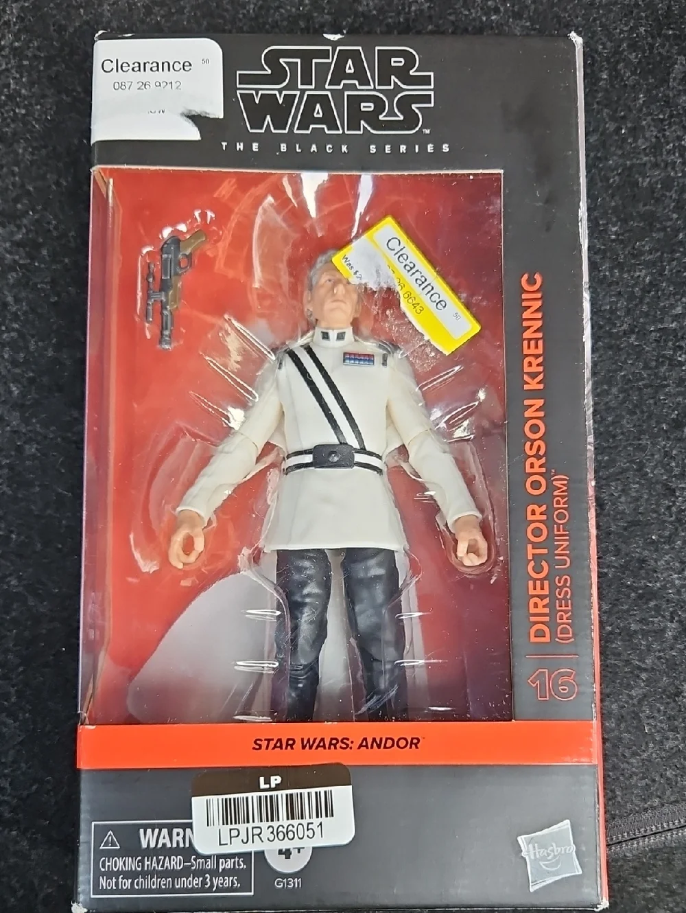 Star Wars The Black Series Director Orson Krennic (Dress Uniform)